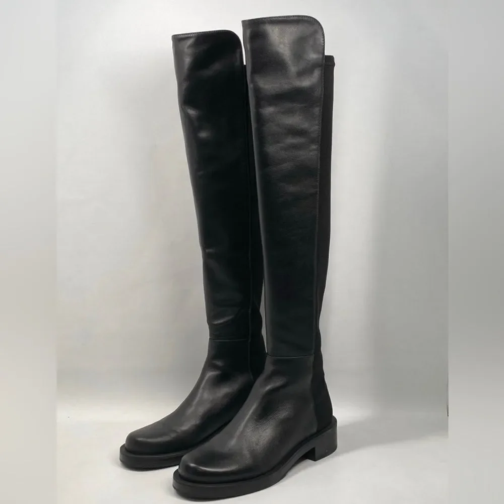 Stuart Weitzman Leather Over-The-Knee Boots size 6
